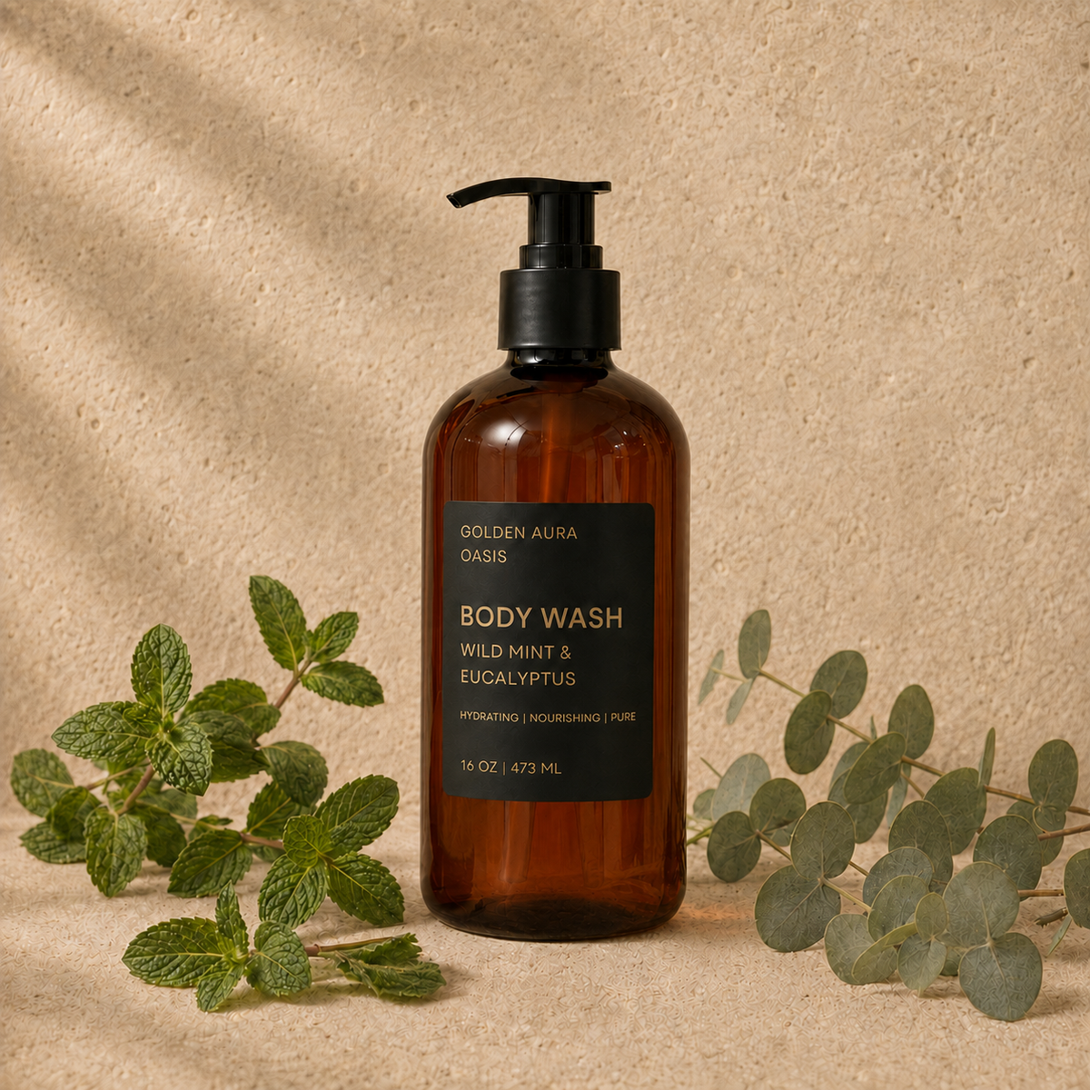 Wild Mint & Eucalyptus Body Wash