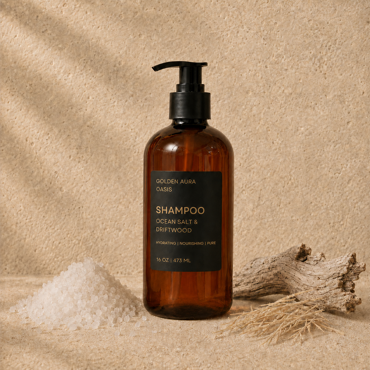 Shampoo Ocean Salt & Driftwood
